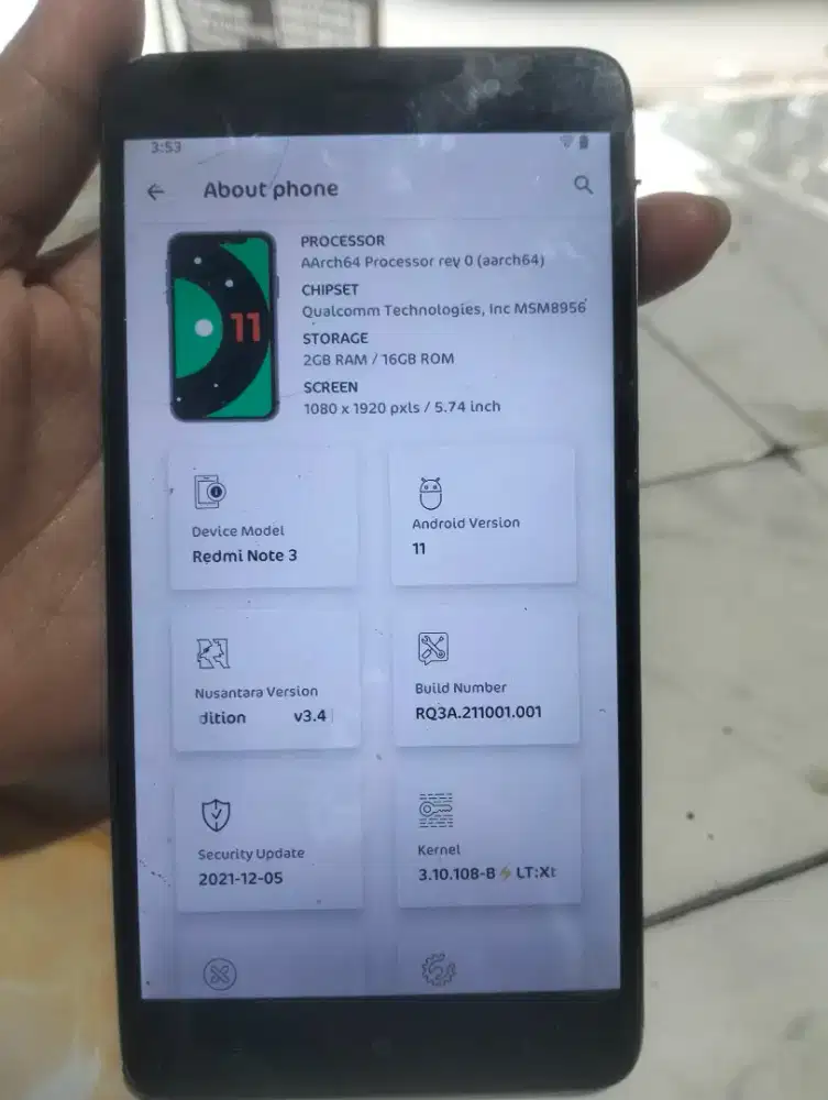 Jual Murah Hp Xiomi Not 3