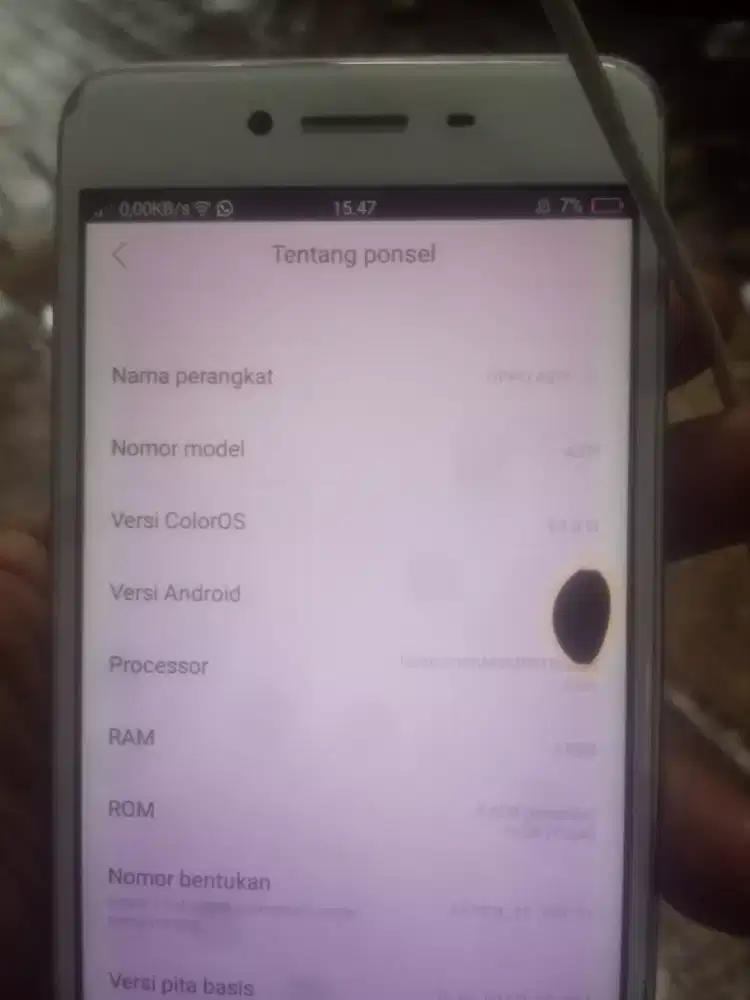 Jual cepat HP opo. 37f