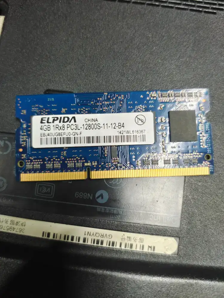 ram laptop ddr3 4gb pc3l