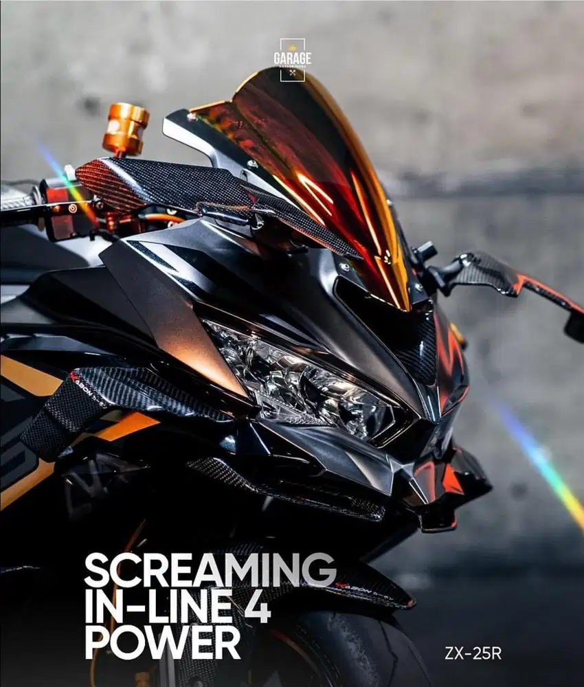 ZX25 ABS Quick shift full mod KM 3000an