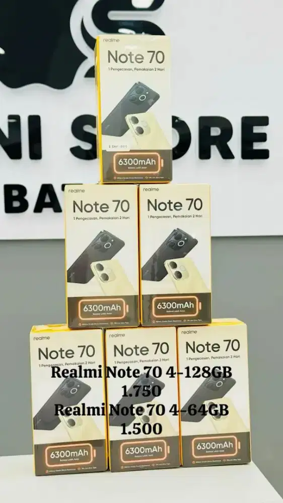 Realme note70 4/64gb New