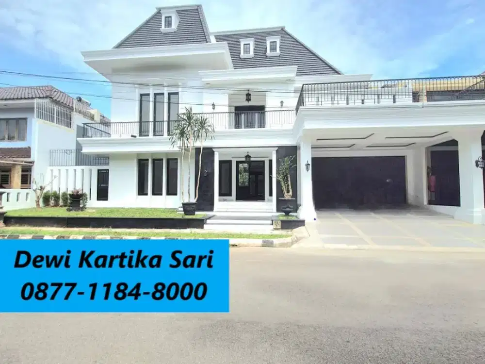 HOT SALE Rumah Elegan American Classic di Sektor 8 Bintaro AM-15542