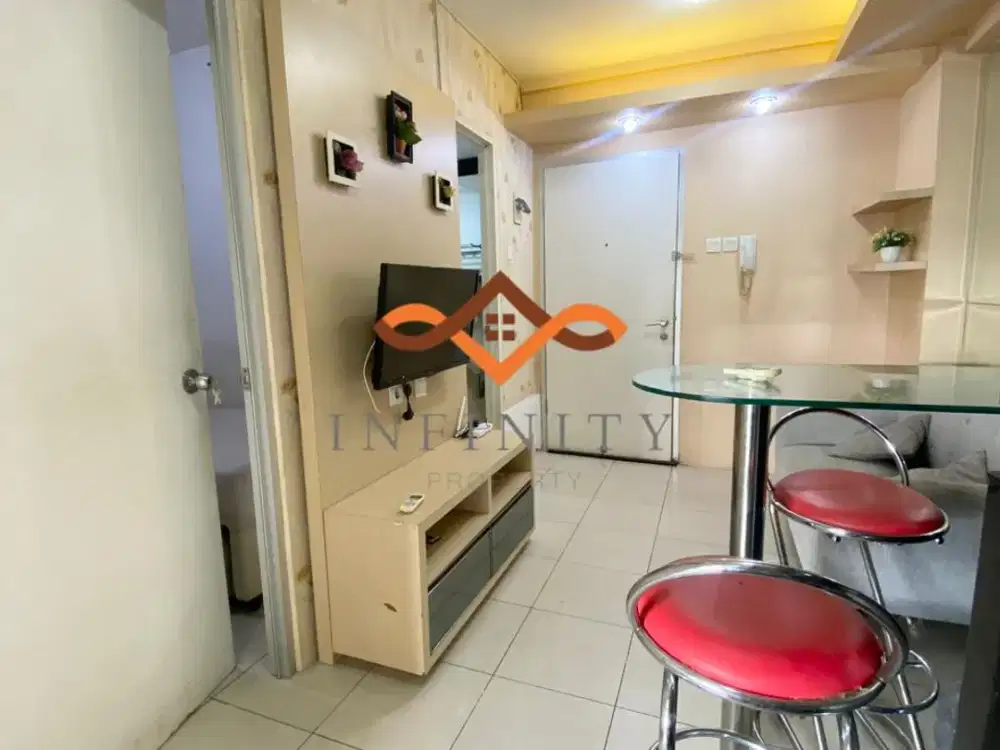 Apartemen Green Bay Pluit Tipe 2 Bedroom Full Furnished View ke Kota + 3 AC Uk. 37 M2