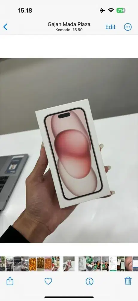 Iphone 15 128 gb ex Ibox