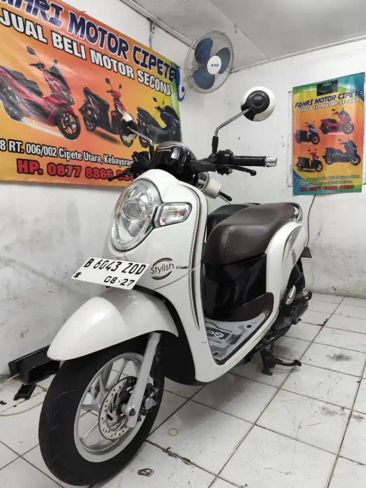 Honda Scoopy Tahun 2018 Surat Lengkap
