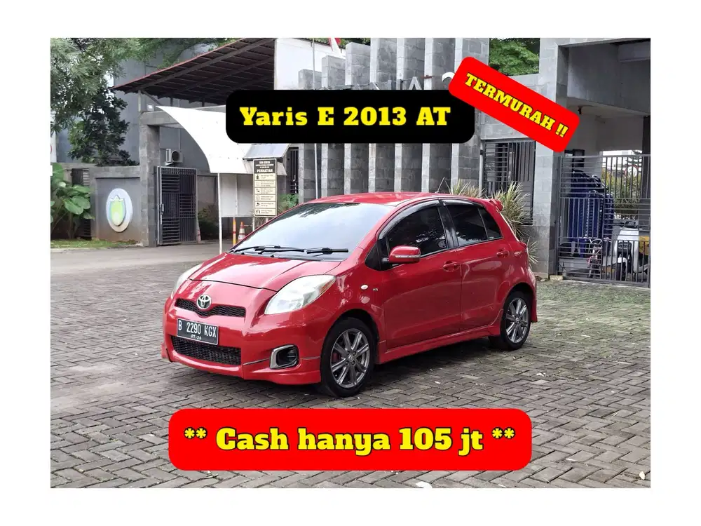 Toyota Yaris 2013 Bensin