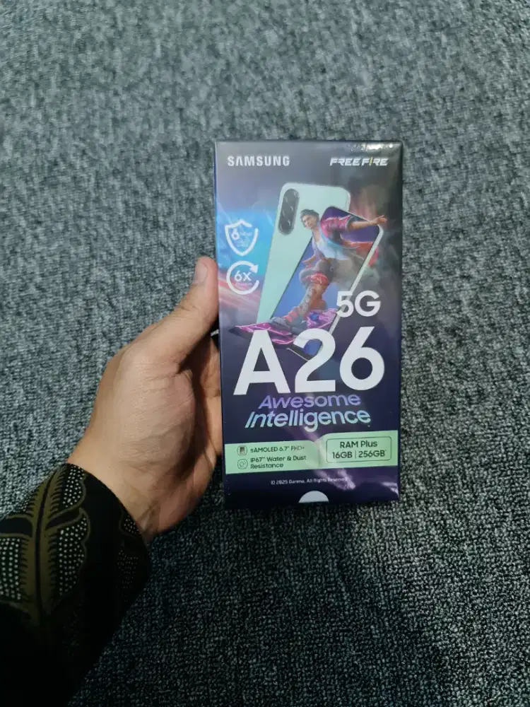 Samsung A26 5G 8/256 BLACK (Baru belum buka segel)