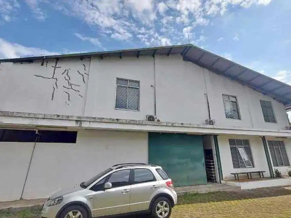 Murah Banget Gudang Produksi Luas 2000m2 Siap Pakai di Sukamenak Bandung