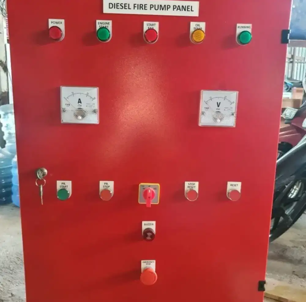 PANEL CONTROL DIESEL PUMP
