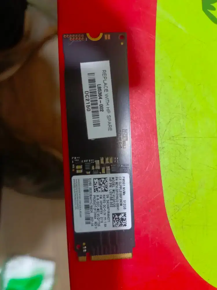 SSD 512 GB & RAM DDR 4 8GB