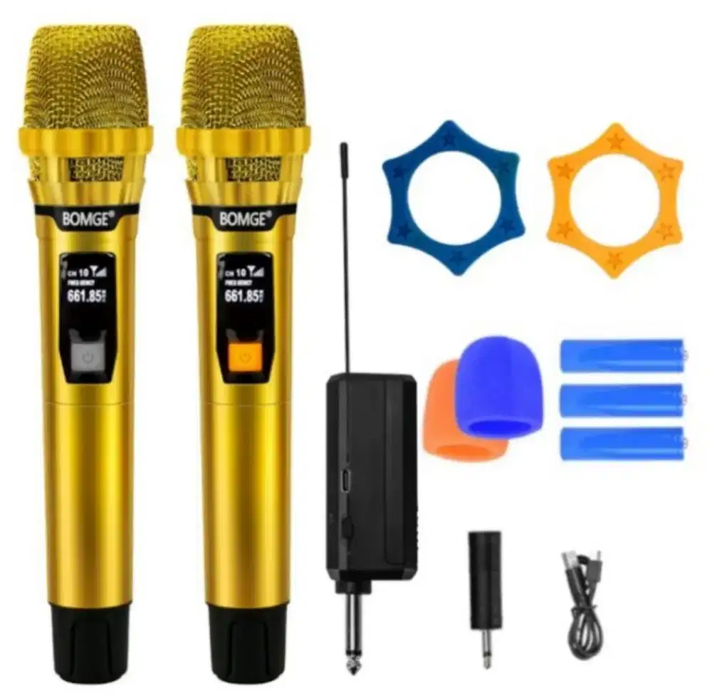 Mic wireless paket lengkap