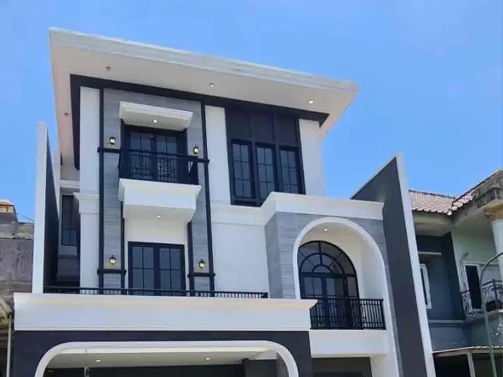 rumah dijual citraland under 5 M, 3 lantai ukuran 10 x 15 baru gress dekat gwalk