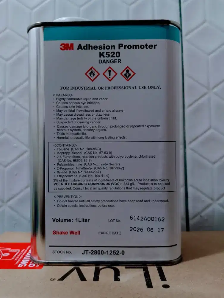 3M Adhesion Promoter K520 Cairan Daya Rekat Double Tape
