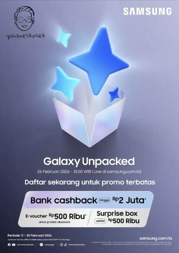 Jadi yang Pertama! Daftar Galaxy Unpacked & Dapatkan Bonusnya