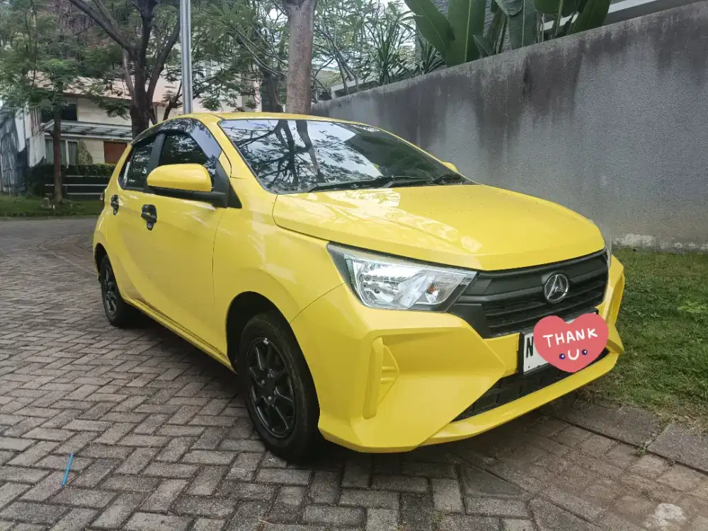New Ayla X MT 2024 Manual N Malang Tgn1 Pribadi Bagus Original Kuning