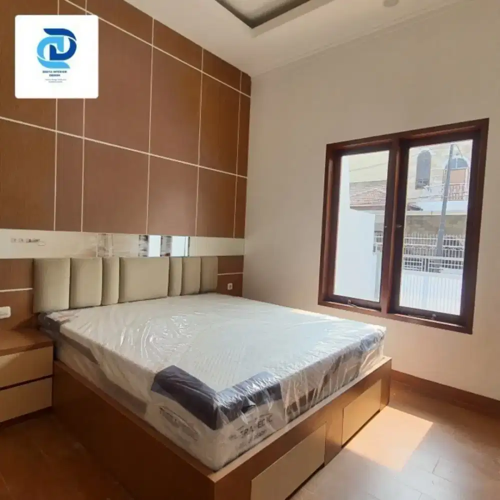 Kitchenset lemari partisi serta semua furnis custom free desain murmer