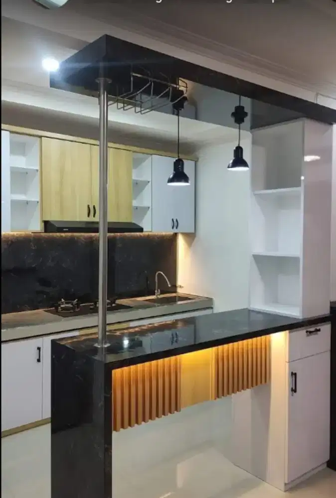 Pembuatan Kitchenset , kamarset, backdrop, partisi dll
