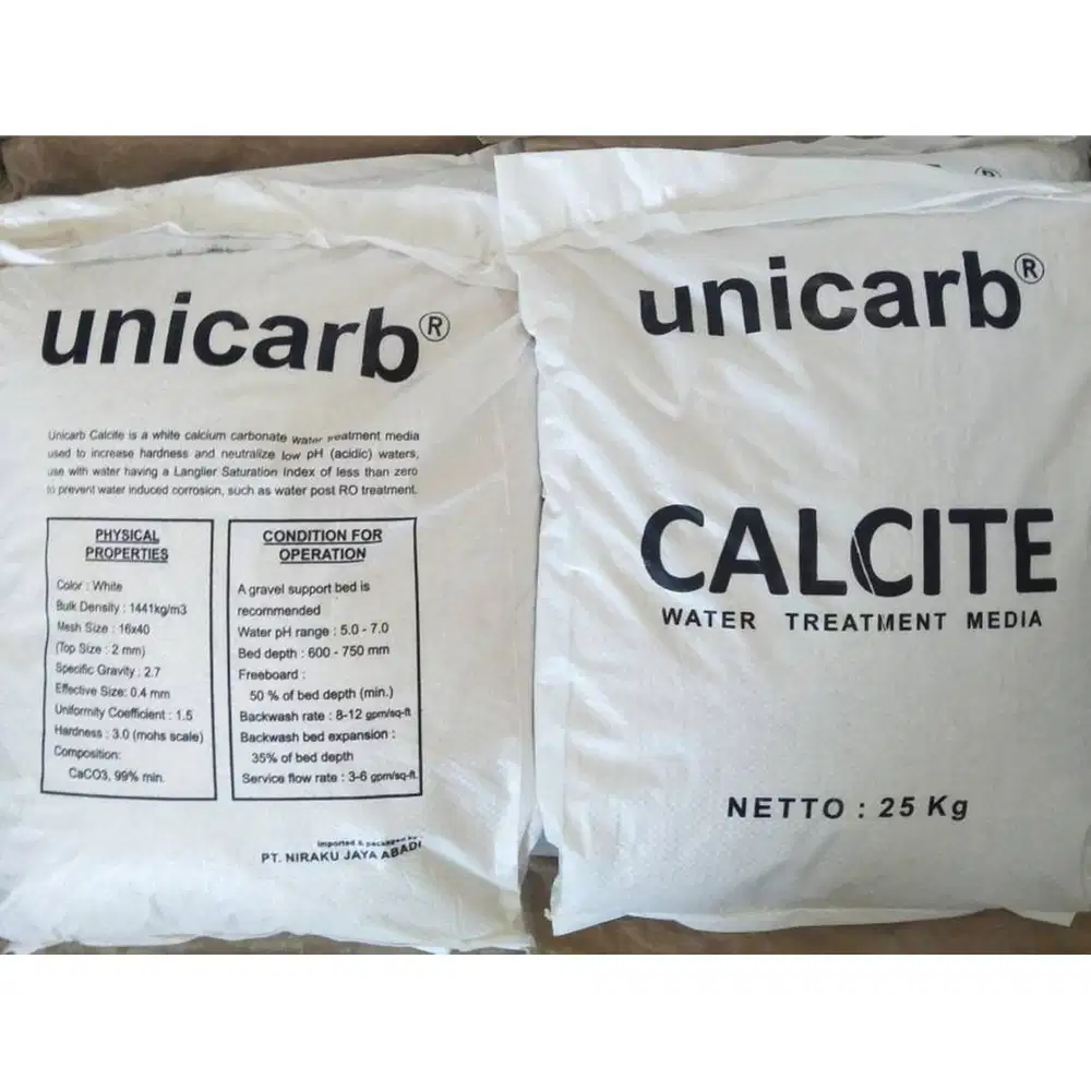 Calcite pH adjuster untuk menaikkan pH air pada proses water filter