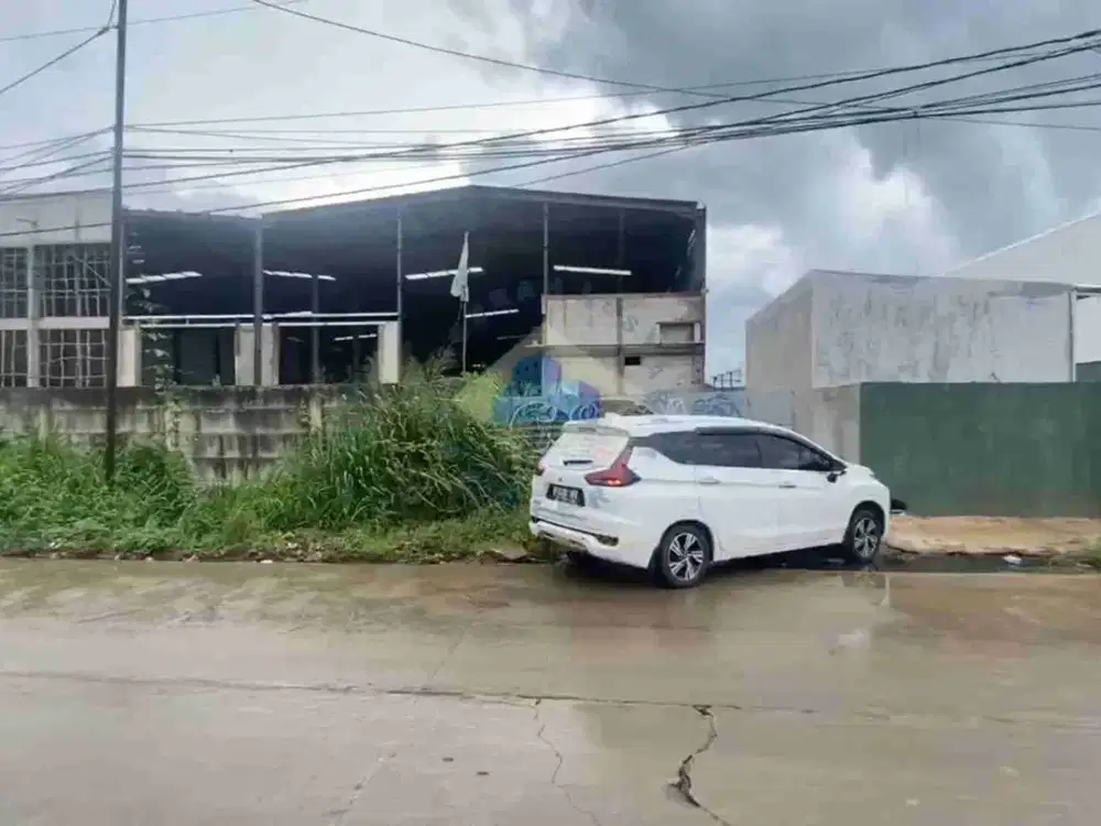 DISEWAKAN GUDANG BARU DI SAMPING TOL LEGOK, TANGERANG