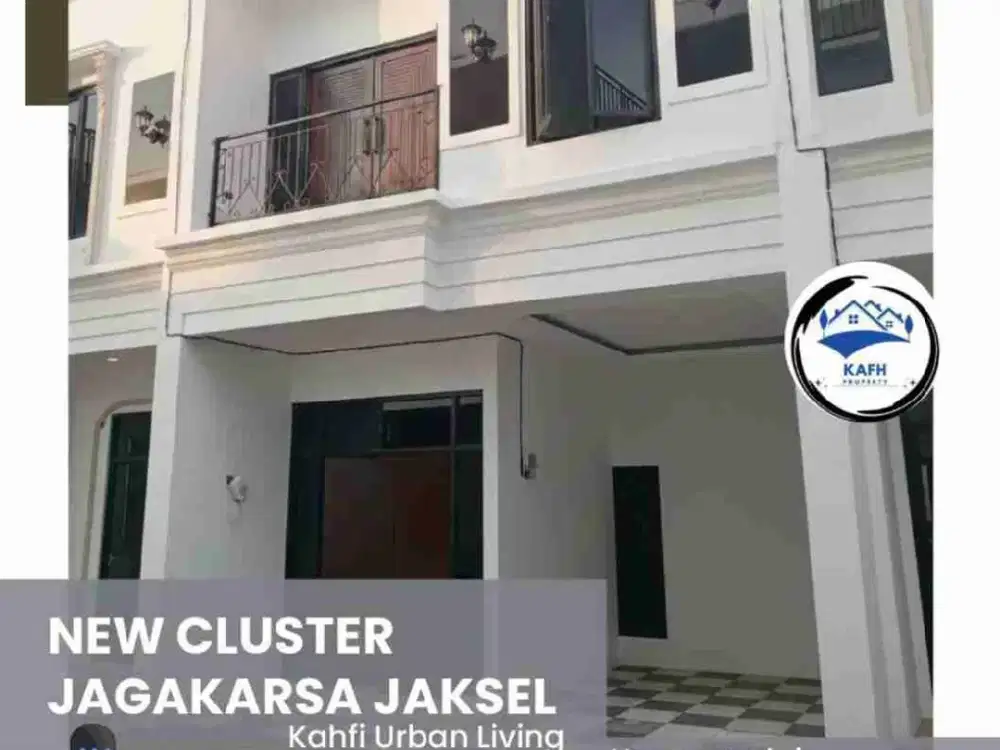 Rumah minimalis 2 Lantai Akses mobil di Jagakarsa Jakarta Selatan SHM Bebas Banjir