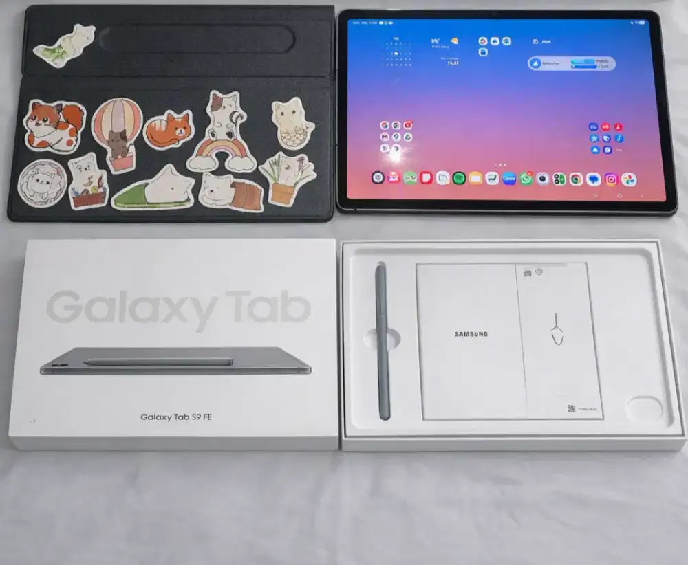Samsung Galaxy Tab S9 FE WiFi 6/128 Fullset Mulus