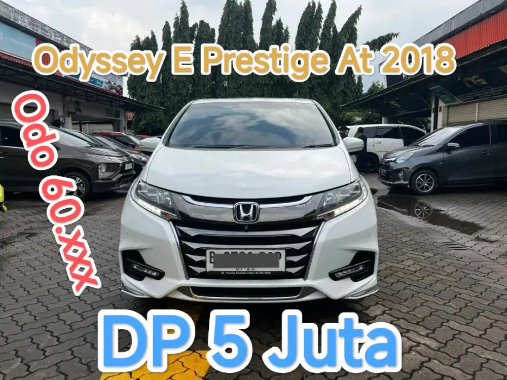 5JT HONDA ODYSSEY E PRESTIGE 2018 LOW KM 60RB ANTIK RARE !!