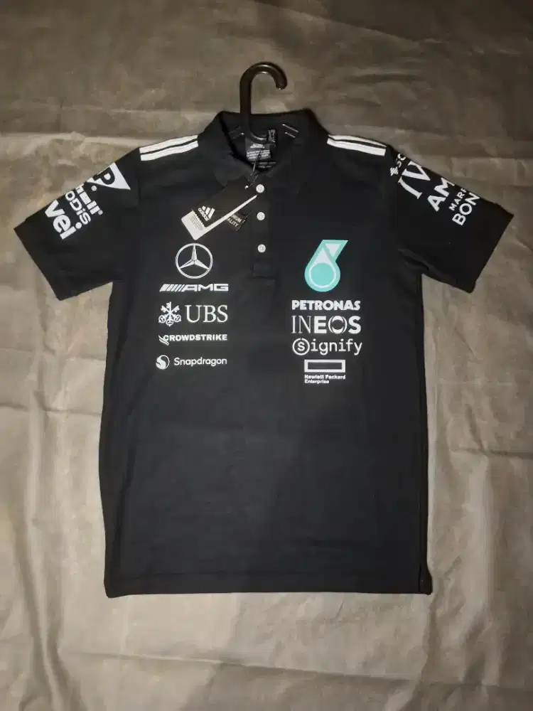 Kaos Berkerah Adidas x Petronas New Original