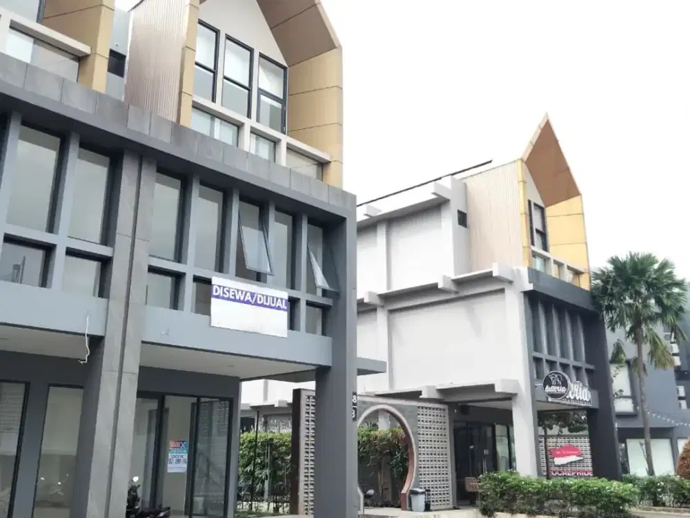 RUKO DEKAT KAWASAN SEKOLAH DAN MALL DELREY BSD