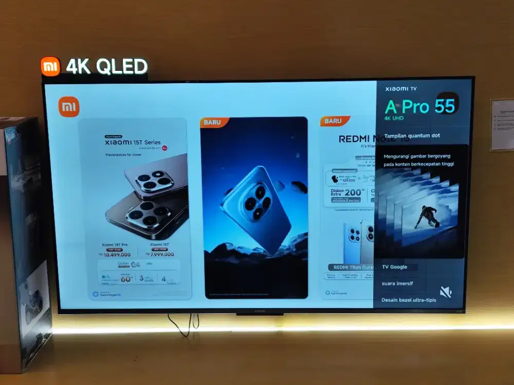 SMART TV XIAOMI 55 INCH CICILAN TANPA RIBET PAKAI HOME CREDIT