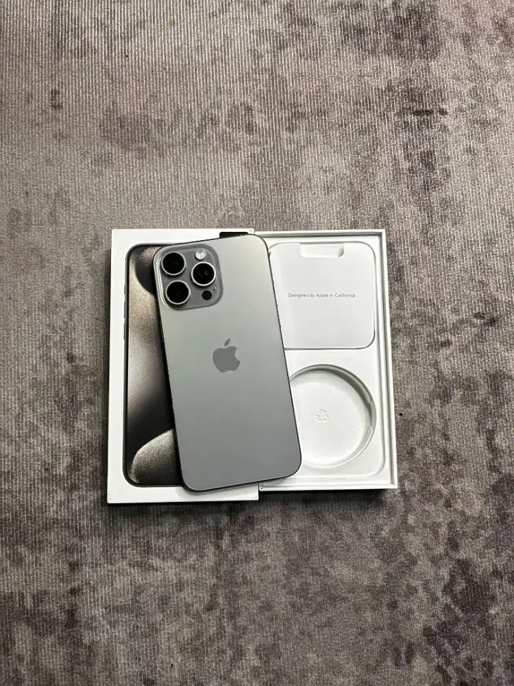 iPhone 15 Promax 256GB Resmi iBox Fulset