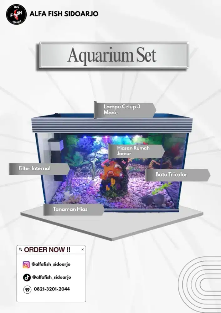 Aquarium Fullset 40cm