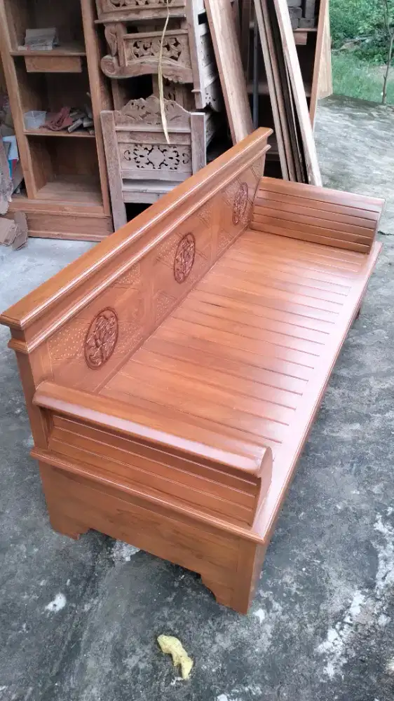 Kursi teras resban jati