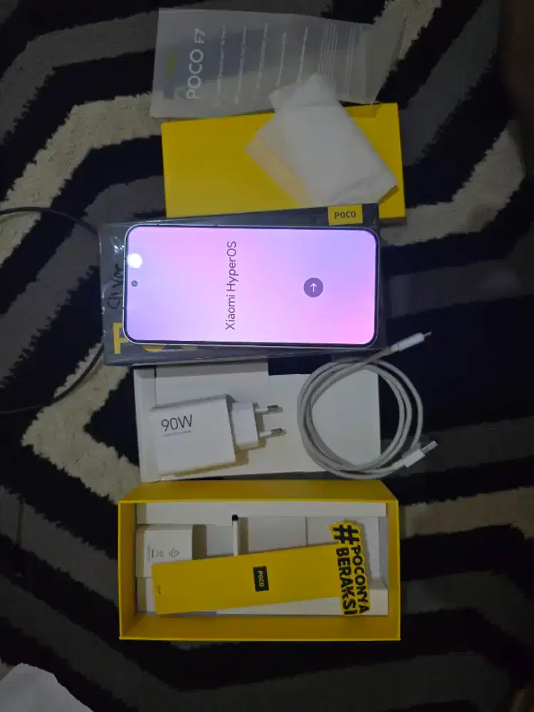 Poco F7 12/512 lengkap mulus BU