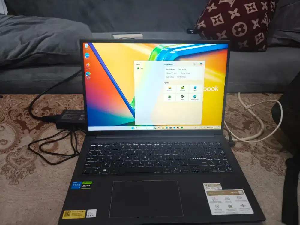 Laptop Asus k16 i5-13420h ram16/512