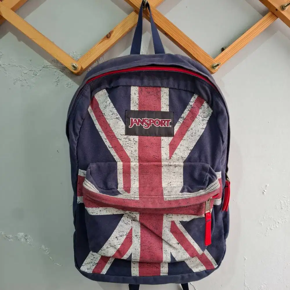 JanSport British Flag Union Jack (Rare!) - Like NEW