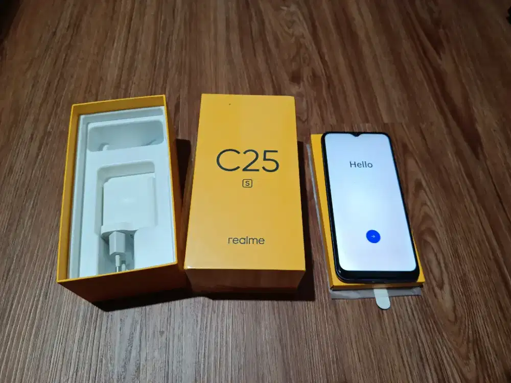 Realme C25s 4/128, Mulus, Normal, Ex Resmi, Bisa COD