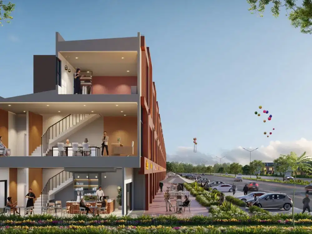 Ruko Komersial Brand New Area Premium, Lokasi Strategis dekat Tol & Stasiun di Jakarta Timur