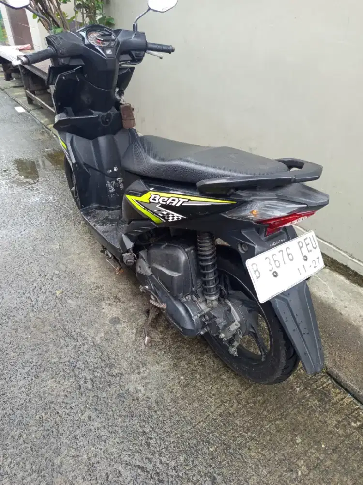 Di jual mtr honda beat thn 2017 pjk panjang
