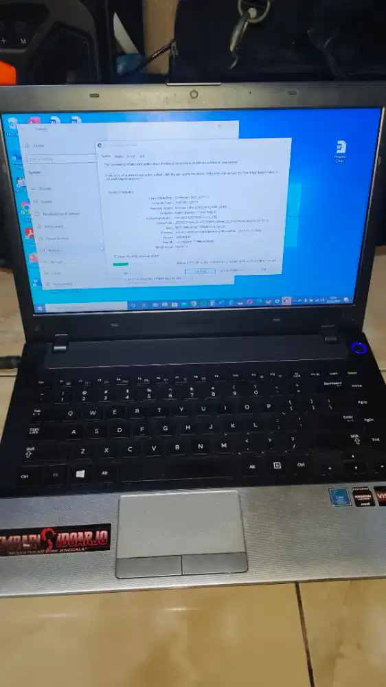 DIJUAL LAPTOP SECOND MERK SAMSUNG