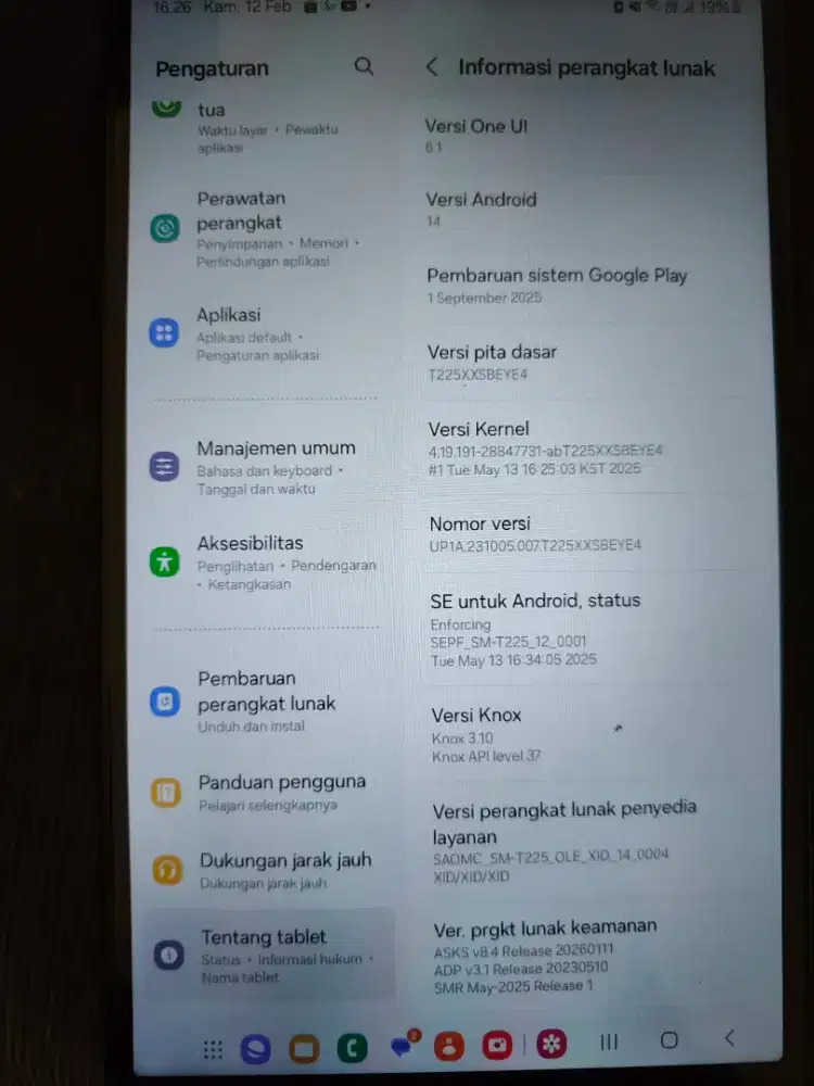 Jual samsung Galaxy Tab A7 Lite