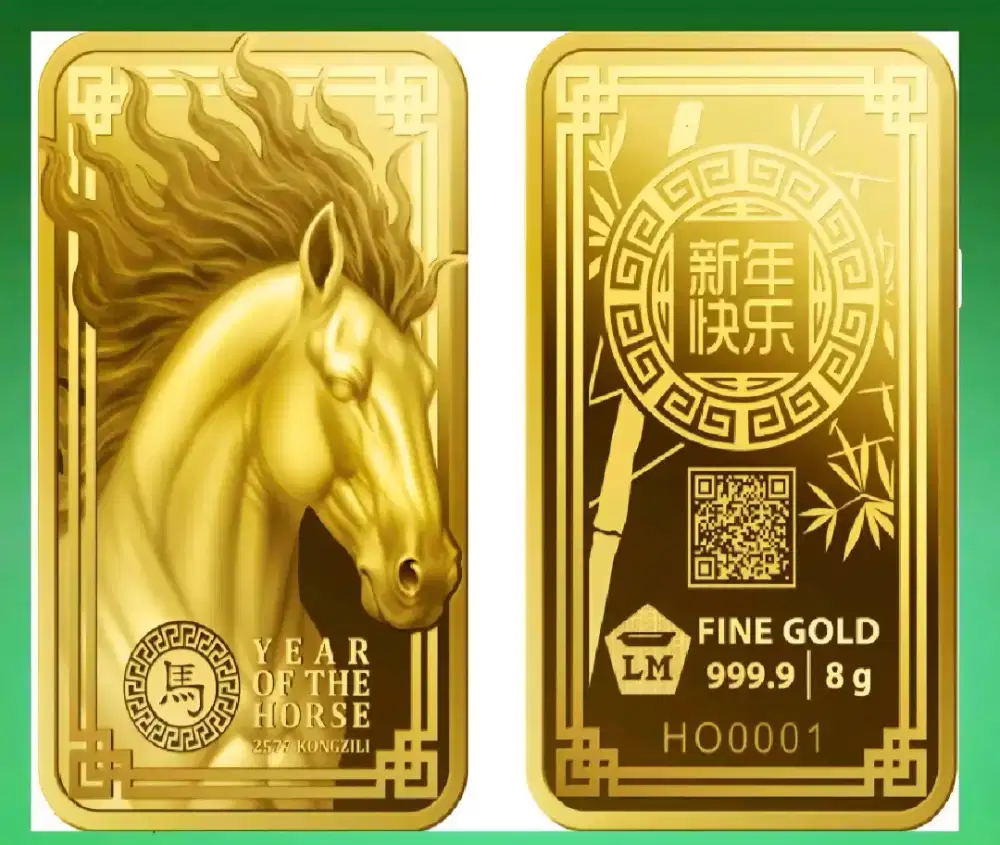 LM Antam 8 Gram Edisi Imlek 2026