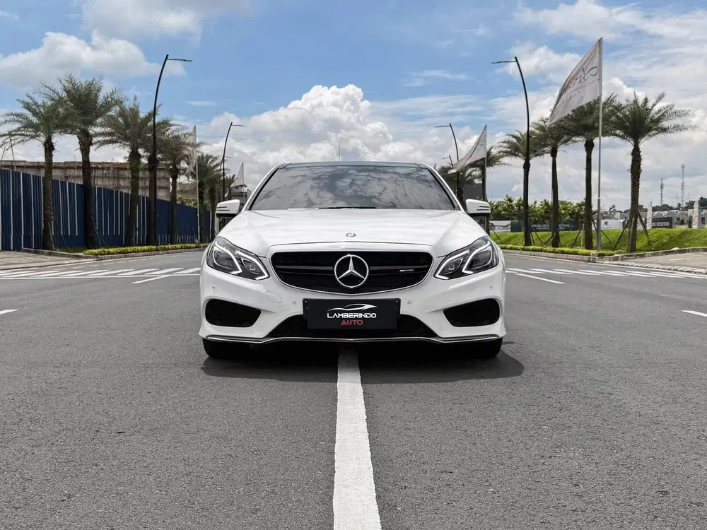 MERCEDES BENZ E400 AMG 2016 PUTIH W212 PANORAMIC SUNROOF 2015