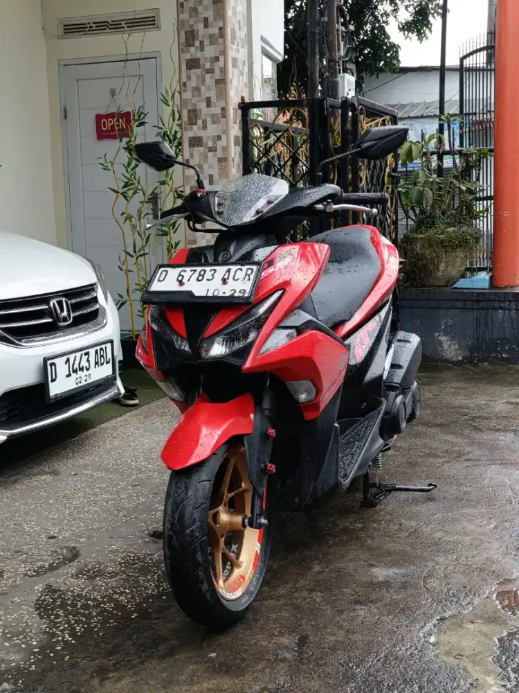Aerox tahun 2019 full original/tt boleh gan cash lebih bagus