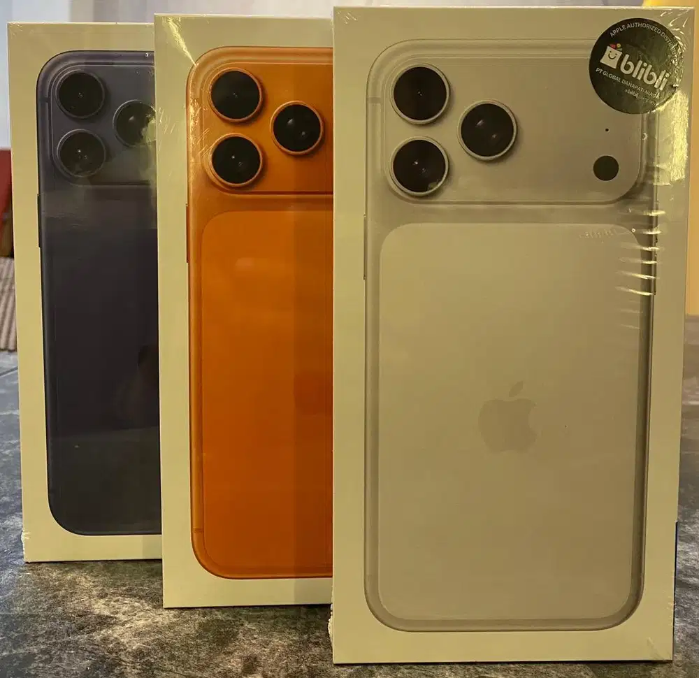Iphone 17 pro 256gb new segel resmi