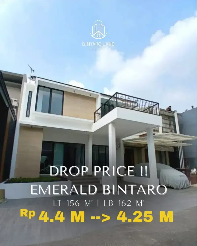 Rumah siap huni sudah renovasi di Emerald Bintaro Sektor 9
