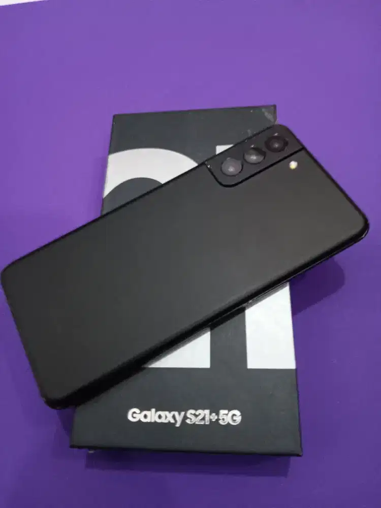 Samsung Galaxy S21+ Black Ram 8/256gb Lengkap