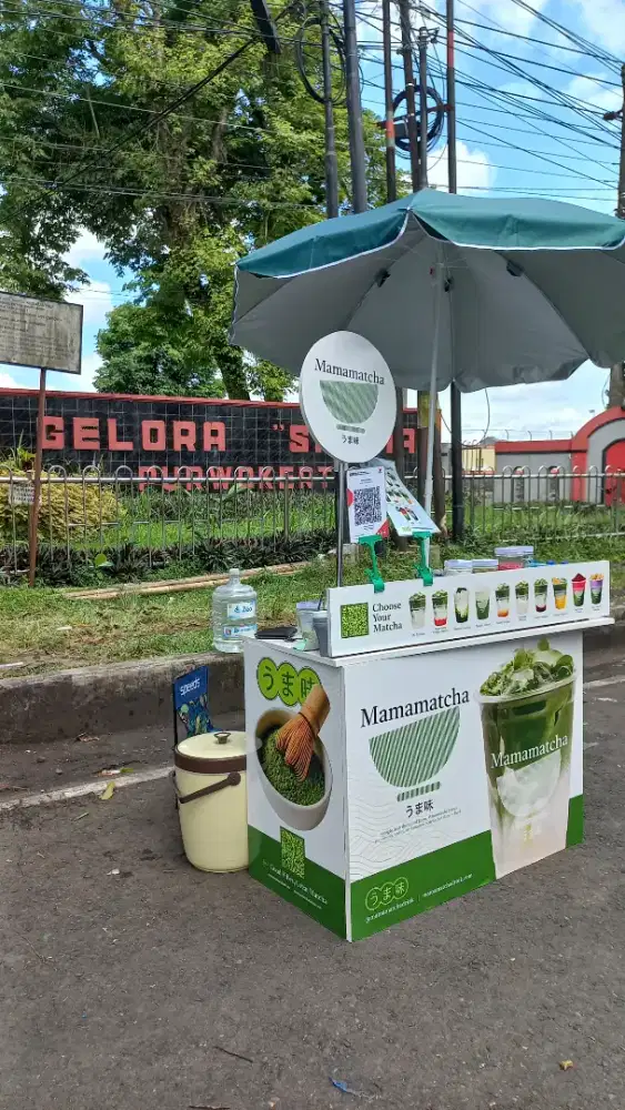 TAKE OVER BOOTH JUALAN MINUMAN