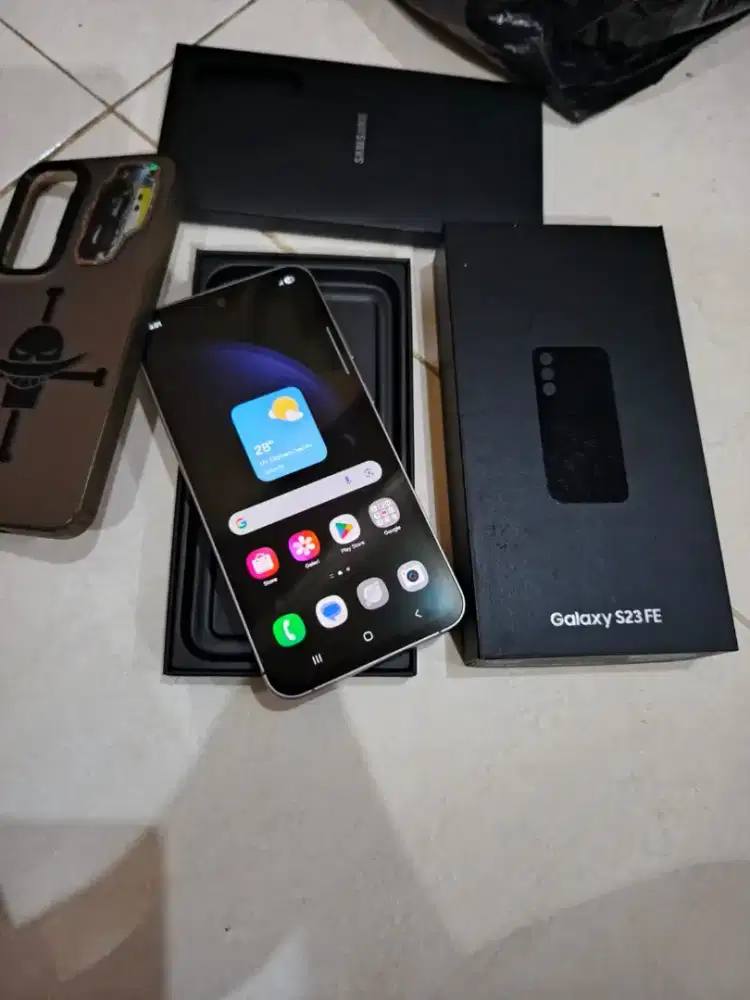 Samsung galaxy S23 fe 8/256 sein Fullset no minuss