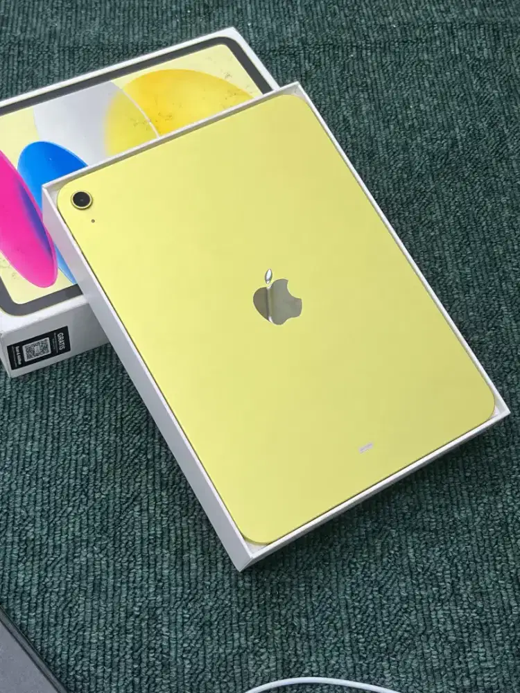 Ipad Gen 11 128Gb hb 100% cc 23. resmi iBox garansi on panjang