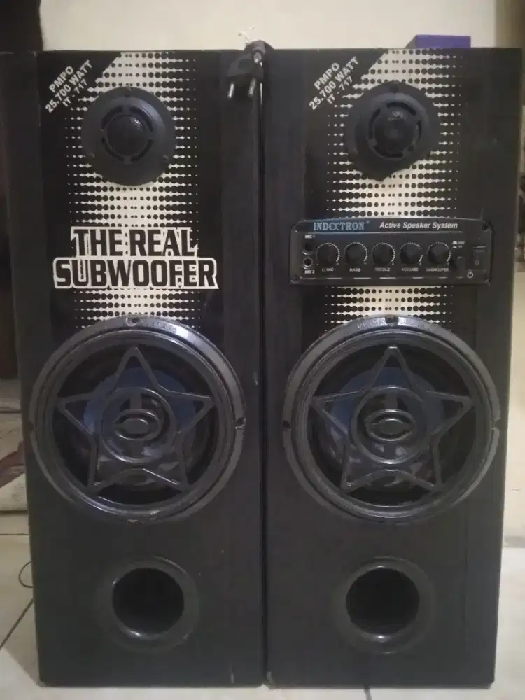 Speaker subwoofer + karaoke